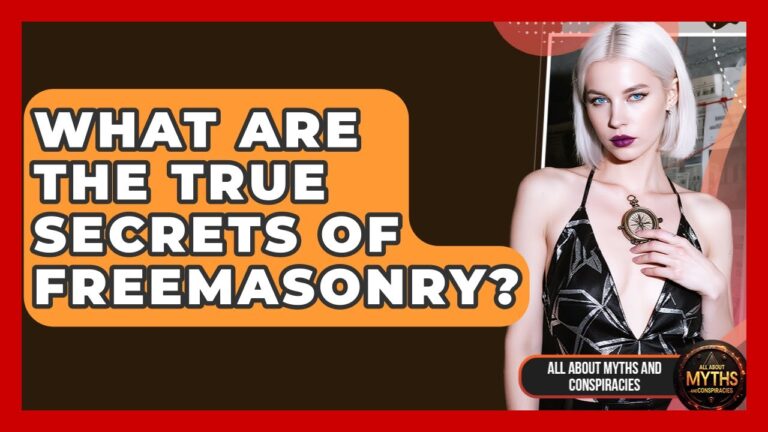 What Are The True Secrets Of Freemasonry? – All About Myths and Conspiracies