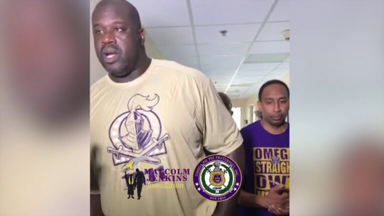 Shaq on how Omega Psi Phi Fraternity impacts communities