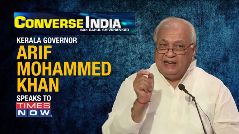 Kerala Governor Arif Mohammed Khan on Ram Mandir construction | Converse India