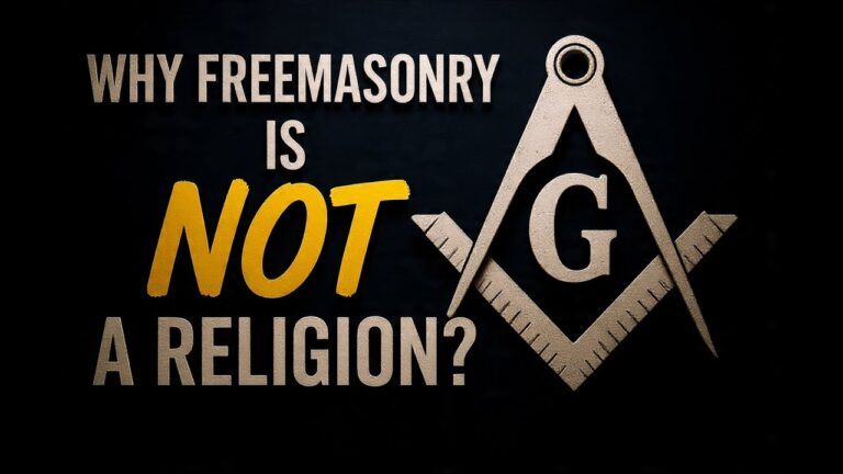 Why Freemasonry is not a religion
