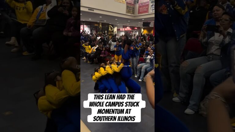 Momentum: This Sigma Gamma Rho Line Had Southern Illinois Locked In #illinois #campusvibes #team