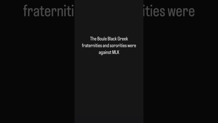 Why the Boule, Black Greek Fraternities, and Black Doctorates Were Jealous of MLK