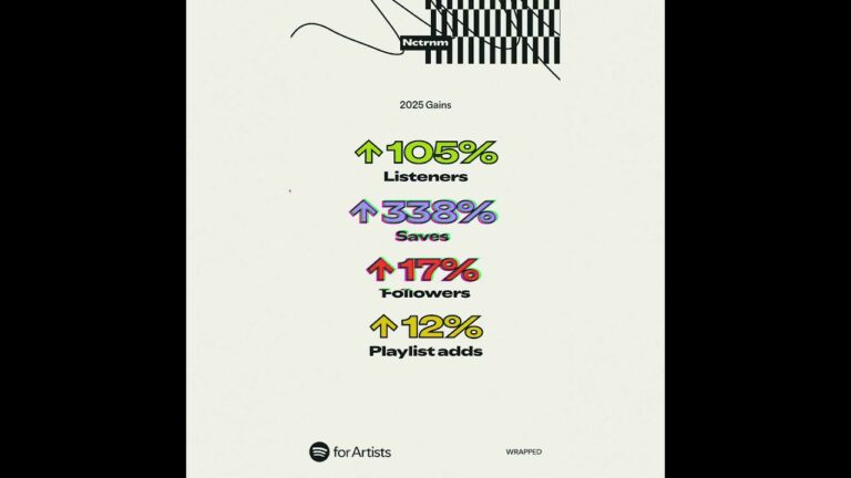 My Wrapped For Artists (2025)