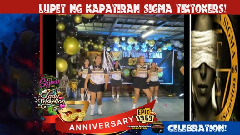 Tau Gamma Sigma Strength & Talent TIKTOK CHALLENGE from SNCC celebrating their 57th Anniv! Saludo