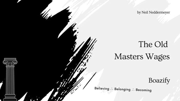 The Old Masters by Wagesby Neil Neddermeyer ๐ A Touching Masonic Poem on Brotherhood & Legacy