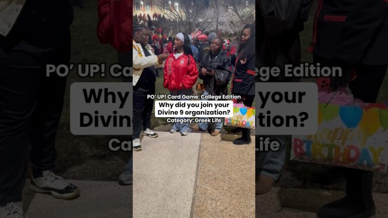 Why did you join your Divine 9 organization? #poupcards #deltasigmatheta #omegapsiphi #iotaphitheta