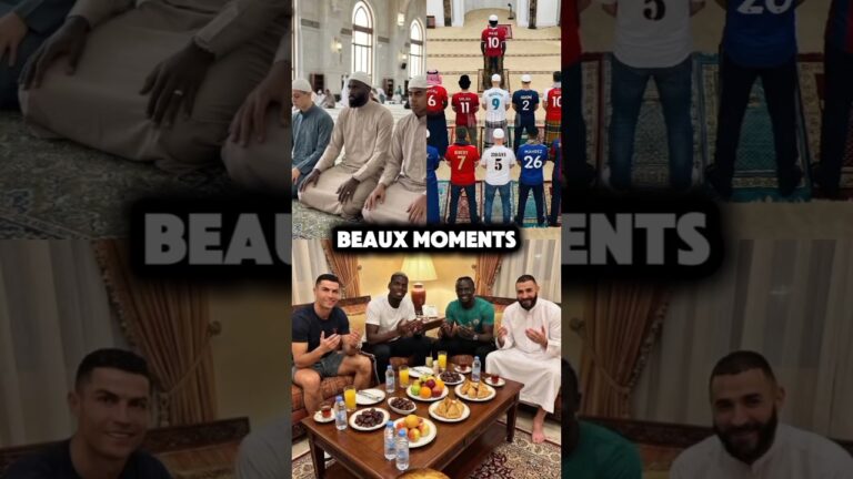 Ces images du Ramadan dans le foot sont puissantes ๐ฎโ๐ฅ๐ #shorts #france