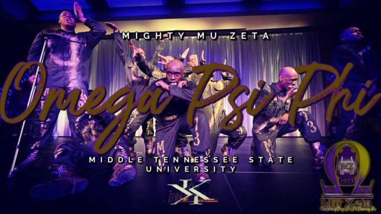 Omega Psi Phi – Mighty Mu Zeta Chapter – Spr. 2026 New Initiate Presentation (MTSU)