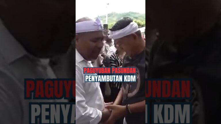 Paguyuban Pasundan & Warga Papua Sambut Hangat KDM #shorts #kdm