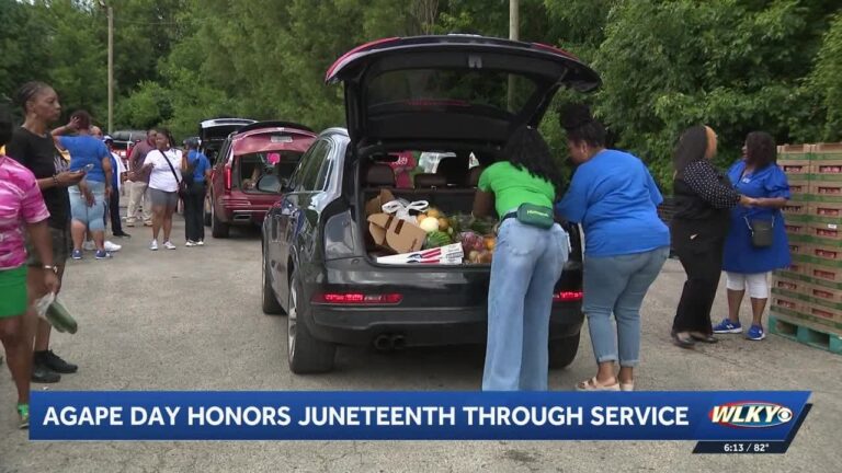 Agape Day helps more than 400 families ahead of Juneteenth