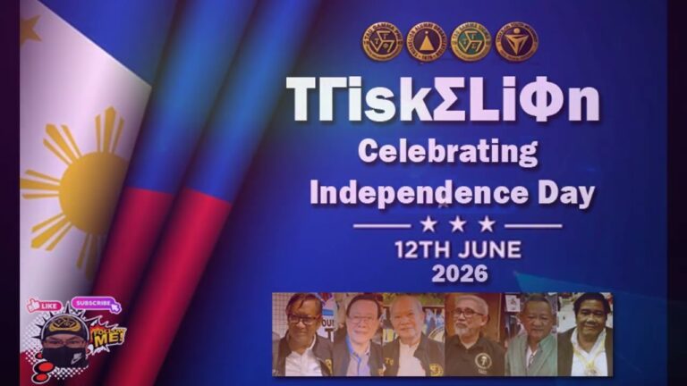 Triskelion Celebrating Independence Day 2026 around the World Be safe out there mga TOL & Sis!