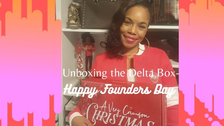 Unboxing the Delta Box-Happy Founders Day-J13-2022