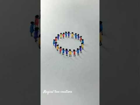 Unity in diversity drawing #easy #virals #trending #official #new #MTC