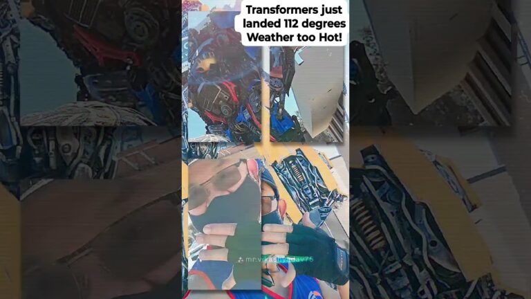Triskelion Meme’s Transformers just Landed in Vegas our City that never Sleep! 112 degrees Too Hot