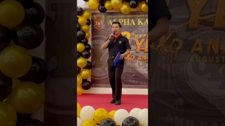 Host-Stanley Intro-Spiel “ Long Live Alpha Kappa Rho- Juffair & Omega Psi chapters